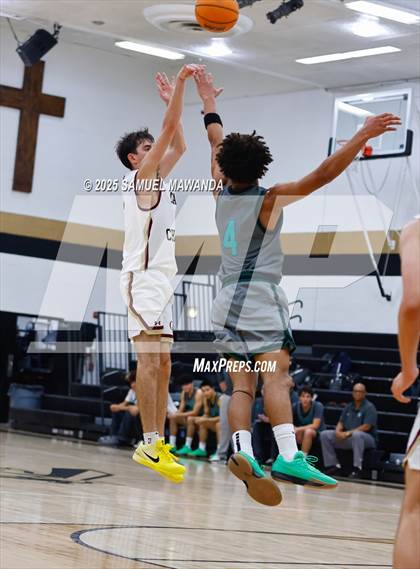 Thumbnail 3 in Oaks Christian vs Providence (The Warrior Tip-Off Classic) photogallery.