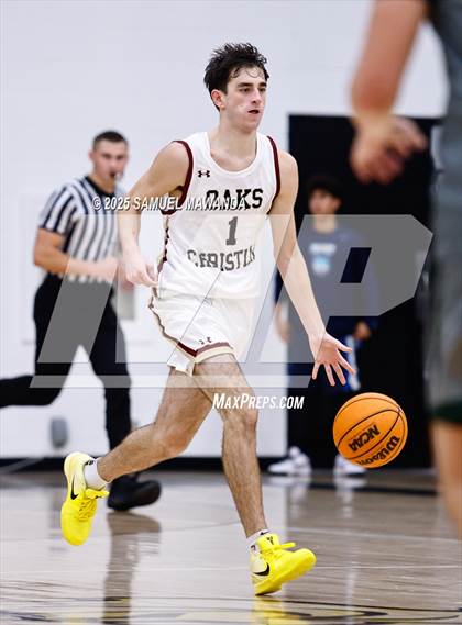 Thumbnail 3 in Oaks Christian vs Providence (The Warrior Tip-Off Classic) photogallery.