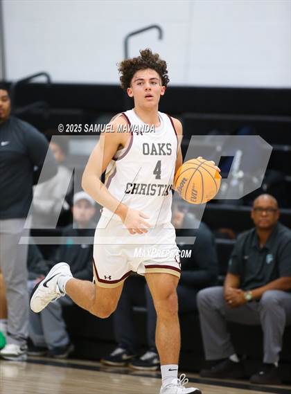 Thumbnail 2 in Oaks Christian vs Providence (The Warrior Tip-Off Classic) photogallery.