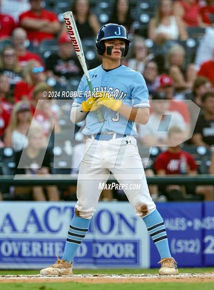 Thumbnail 2 in Johnson @ Tomball (UIL 6A Baseball Semifinal) photogallery.