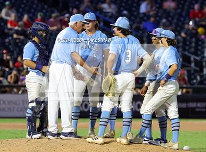 Thumbnail 3 in Johnson @ Tomball (UIL 6A Baseball Semifinal) photogallery.