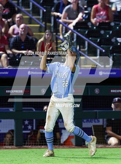 Thumbnail 3 in Johnson @ Tomball (UIL 6A Baseball Semifinal) photogallery.