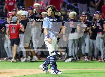 Thumbnail 3 in Johnson @ Tomball (UIL 6A Baseball Semifinal) photogallery.