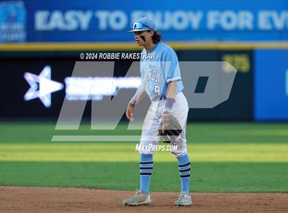 Thumbnail 3 in Johnson @ Tomball (UIL 6A Baseball Semifinal) photogallery.