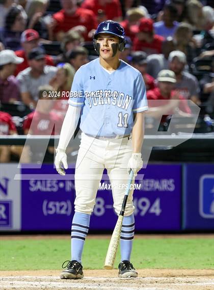 Thumbnail 1 in Johnson @ Tomball (UIL 6A Baseball Semifinal) photogallery.