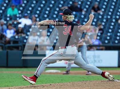 Thumbnail 2 in Johnson @ Tomball (UIL 6A Baseball Semifinal) photogallery.