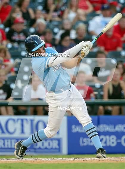 Thumbnail 2 in Johnson @ Tomball (UIL 6A Baseball Semifinal) photogallery.