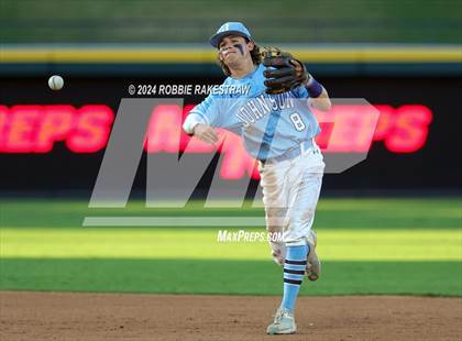 Thumbnail 2 in Johnson @ Tomball (UIL 6A Baseball Semifinal) photogallery.