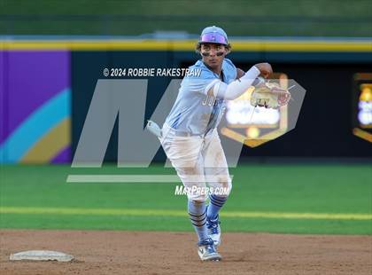 Thumbnail 2 in Johnson @ Tomball (UIL 6A Baseball Semifinal) photogallery.