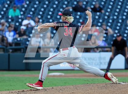 Thumbnail 3 in Johnson @ Tomball (UIL 6A Baseball Semifinal) photogallery.