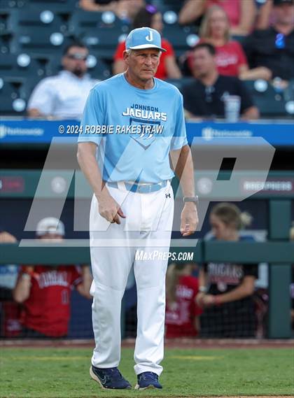 Thumbnail 2 in Johnson @ Tomball (UIL 6A Baseball Semifinal) photogallery.