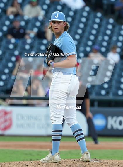 Thumbnail 1 in Johnson @ Tomball (UIL 6A Baseball Semifinal) photogallery.
