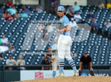Thumbnail 2 in Johnson @ Tomball (UIL 6A Baseball Semifinal) photogallery.