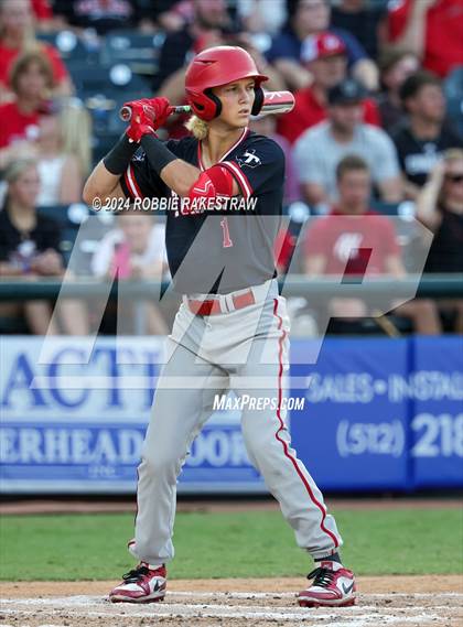 Thumbnail 3 in Johnson @ Tomball (UIL 6A Baseball Semifinal) photogallery.