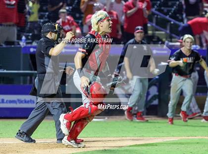 Thumbnail 3 in Johnson @ Tomball (UIL 6A Baseball Semifinal) photogallery.