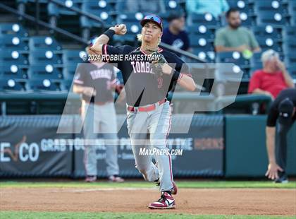 Thumbnail 2 in Johnson @ Tomball (UIL 6A Baseball Semifinal) photogallery.