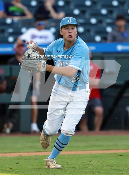 Thumbnail 1 in Johnson @ Tomball (UIL 6A Baseball Semifinal) photogallery.