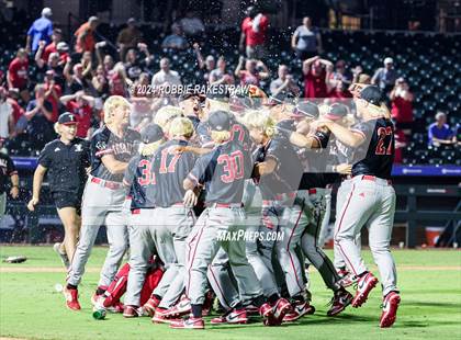 Thumbnail 3 in Johnson @ Tomball (UIL 6A Baseball Semifinal) photogallery.