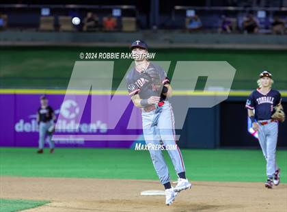 Thumbnail 3 in Johnson @ Tomball (UIL 6A Baseball Semifinal) photogallery.