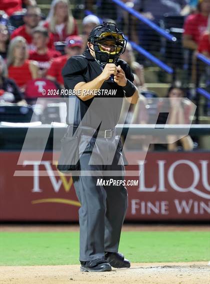 Thumbnail 1 in Johnson @ Tomball (UIL 6A Baseball Semifinal) photogallery.