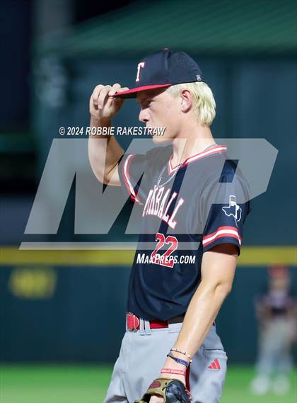 Thumbnail 3 in Johnson @ Tomball (UIL 6A Baseball Semifinal) photogallery.