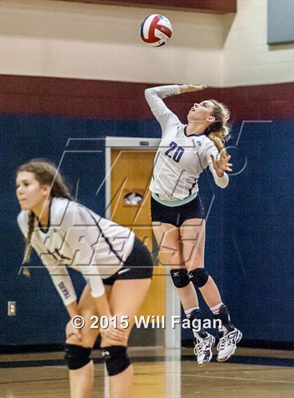 Thumbnail 3 in King's Ridge Christian vs. Mount Vernon Presbyterian  photogallery.