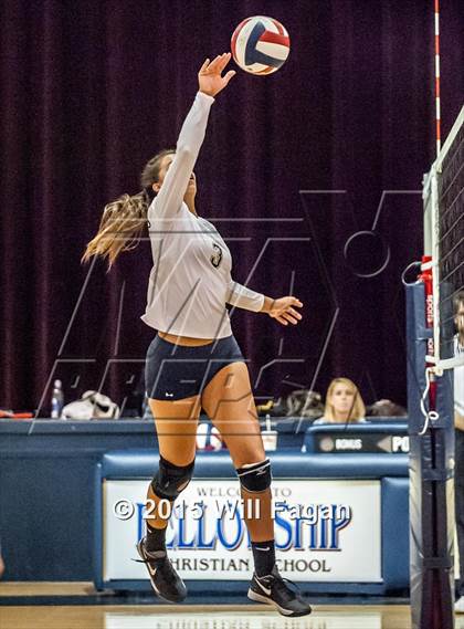 Thumbnail 2 in King's Ridge Christian vs. Mount Vernon Presbyterian  photogallery.