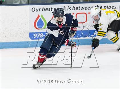 Thumbnail 3 in North Reading vs Lincoln-Sudbury (MIAA Division 2 North Quarterfinal) photogallery.