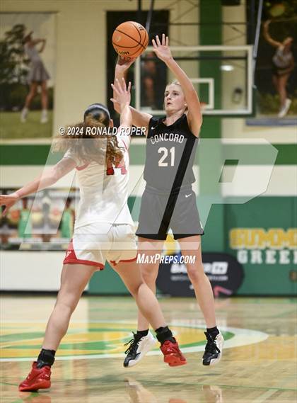 Thumbnail 3 in Clinton vs. Concord Christian (Low Country Invitational) photogallery.