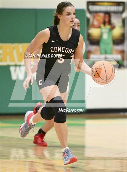 Thumbnail 1 in Clinton vs. Concord Christian (Low Country Invitational) photogallery.