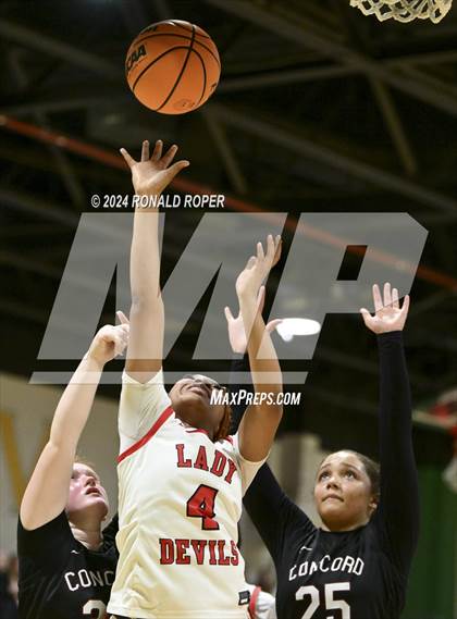 Thumbnail 1 in Clinton vs. Concord Christian (Low Country Invitational) photogallery.