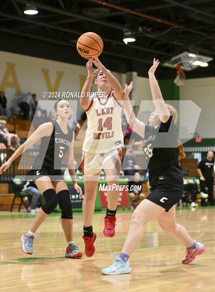 Thumbnail 2 in Clinton vs. Concord Christian (Low Country Invitational) photogallery.