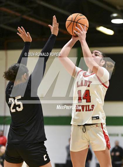Thumbnail 1 in Clinton vs. Concord Christian (Low Country Invitational) photogallery.