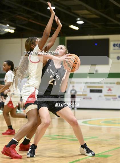 Thumbnail 3 in Clinton vs. Concord Christian (Low Country Invitational) photogallery.