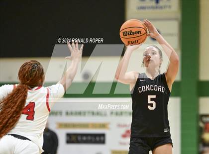 Thumbnail 1 in Clinton vs. Concord Christian (Low Country Invitational) photogallery.