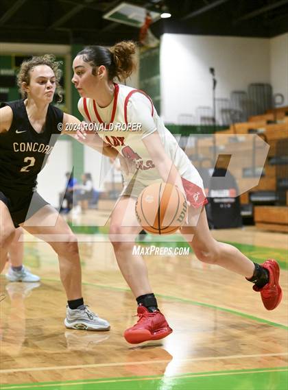 Thumbnail 3 in Clinton vs. Concord Christian (Low Country Invitational) photogallery.
