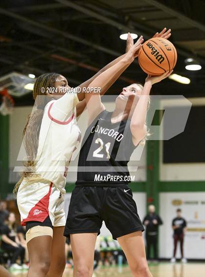 Thumbnail 2 in Clinton vs. Concord Christian (Low Country Invitational) photogallery.