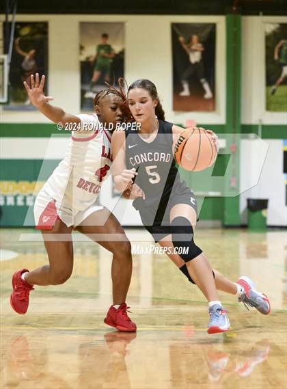 Thumbnail 1 in Clinton vs. Concord Christian (Low Country Invitational) photogallery.