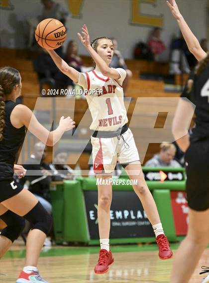 Thumbnail 1 in Clinton vs. Concord Christian (Low Country Invitational) photogallery.