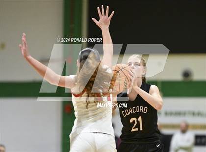 Thumbnail 2 in Clinton vs. Concord Christian (Low Country Invitational) photogallery.