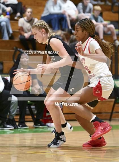 Thumbnail 2 in Clinton vs. Concord Christian (Low Country Invitational) photogallery.
