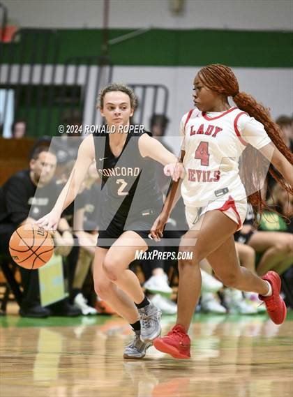 Thumbnail 3 in Clinton vs. Concord Christian (Low Country Invitational) photogallery.