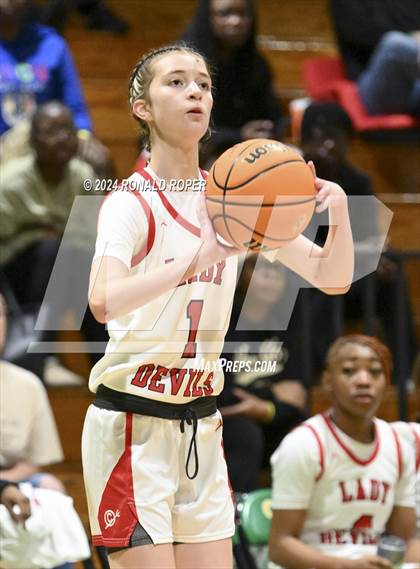 Thumbnail 3 in Clinton vs. Concord Christian (Low Country Invitational) photogallery.