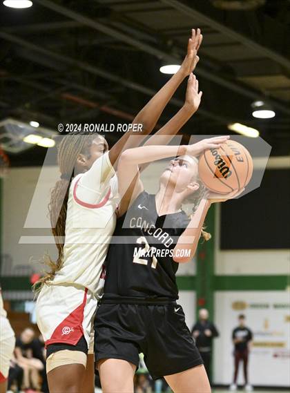 Thumbnail 1 in Clinton vs. Concord Christian (Low Country Invitational) photogallery.