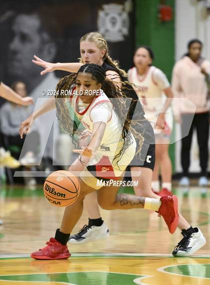 Thumbnail 3 in Clinton vs. Concord Christian (Low Country Invitational) photogallery.