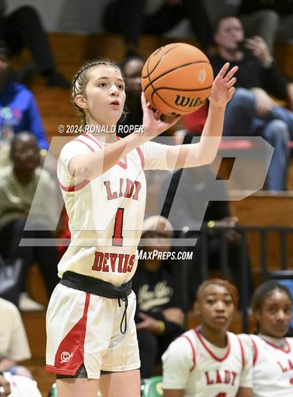 Thumbnail 2 in Clinton vs. Concord Christian (Low Country Invitational) photogallery.