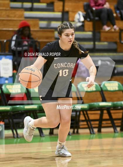 Thumbnail 2 in Clinton vs. Concord Christian (Low Country Invitational) photogallery.