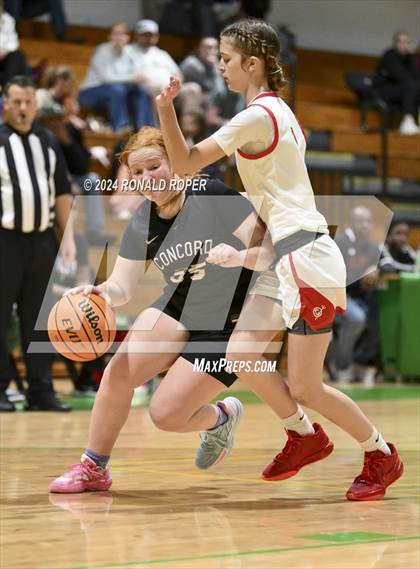 Thumbnail 2 in Clinton vs. Concord Christian (Low Country Invitational) photogallery.