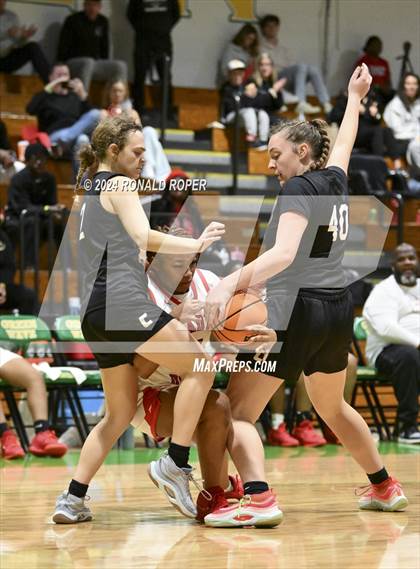 Thumbnail 2 in Clinton vs. Concord Christian (Low Country Invitational) photogallery.