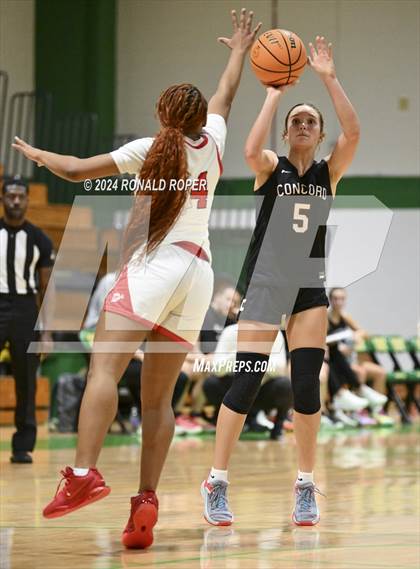 Thumbnail 2 in Clinton vs. Concord Christian (Low Country Invitational) photogallery.